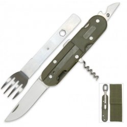 Набор туриста - Вилка / Ложка / Нож ''Military''